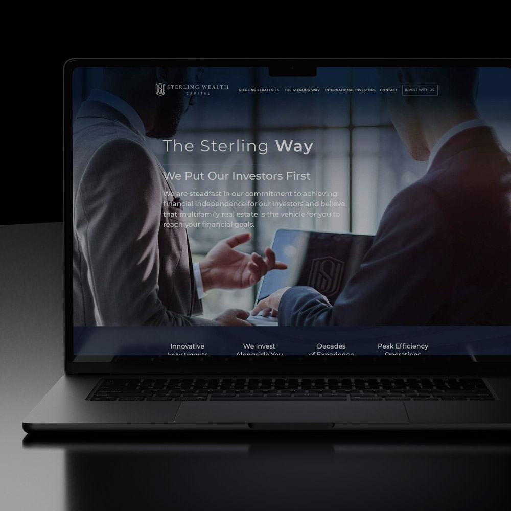 Site Internet / Webdesign – Sterling Wealth Capital