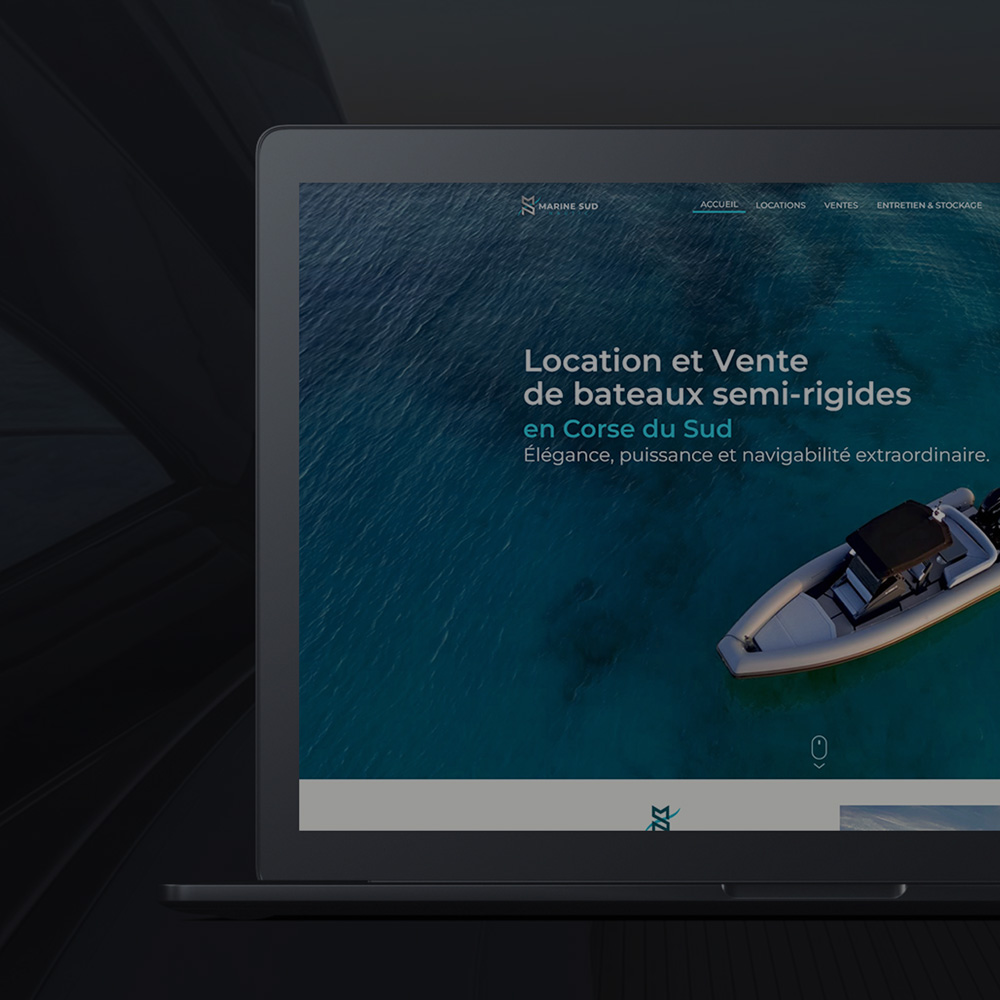 Site Internet / Webdesign – Marine Sud Nautic